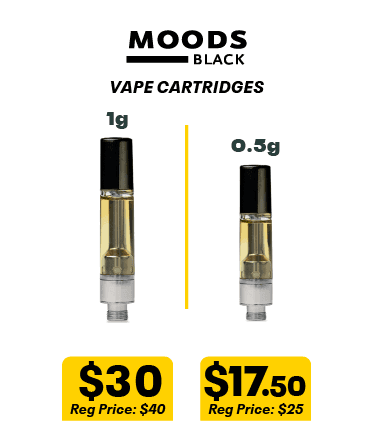 Vape Cartridge Deals: 1g for $30, 0.5g for $17.50 - Cannabis deal image