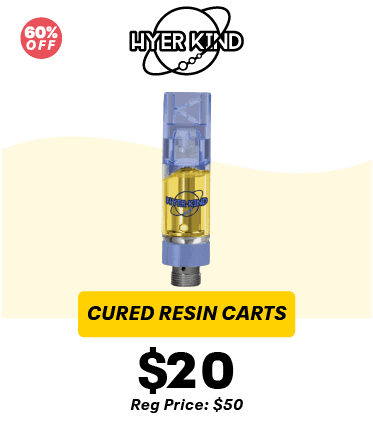 Cured Resin Carts 60% Off - Cannabis deal image