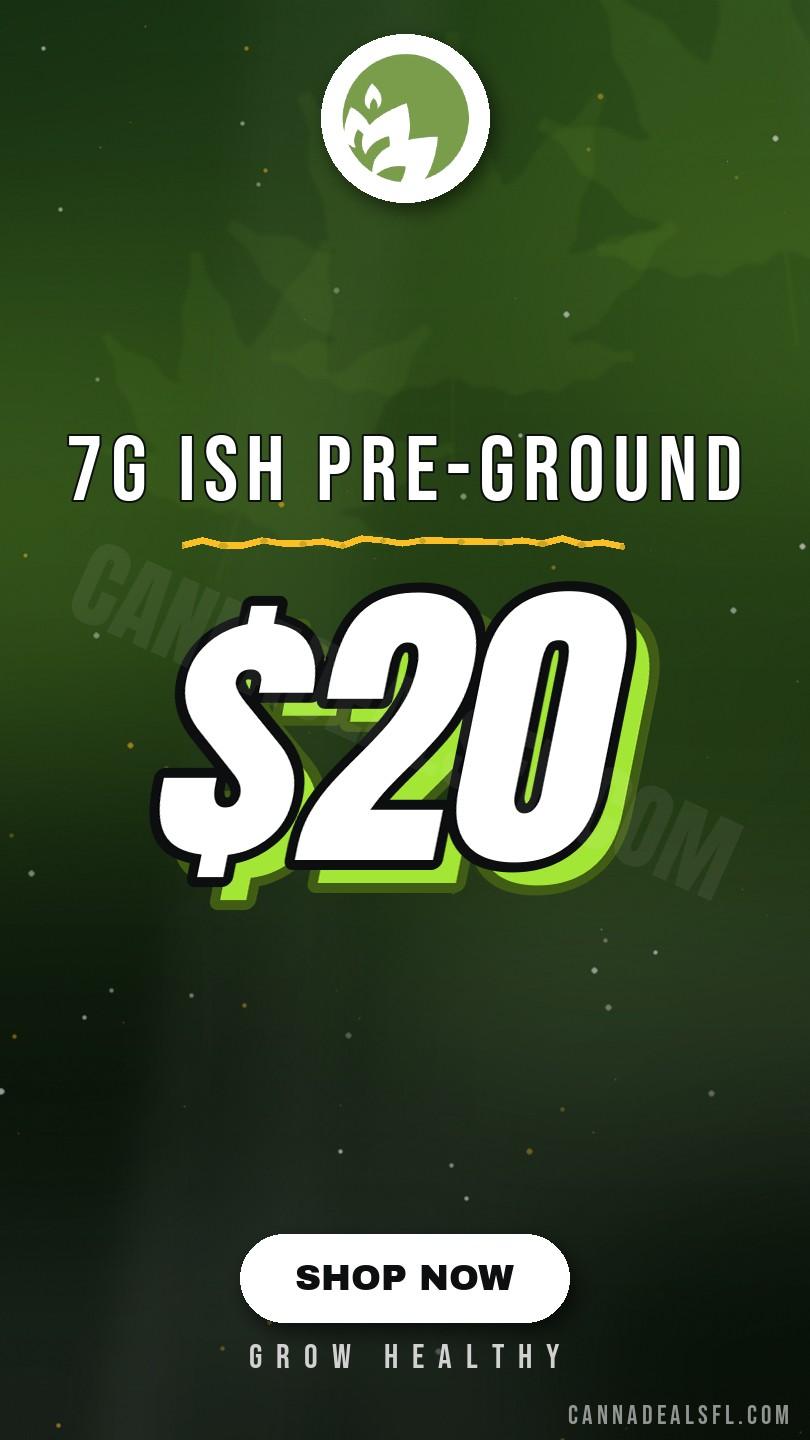 7g ISH Pre-ground $20 - Cannabis deal image
