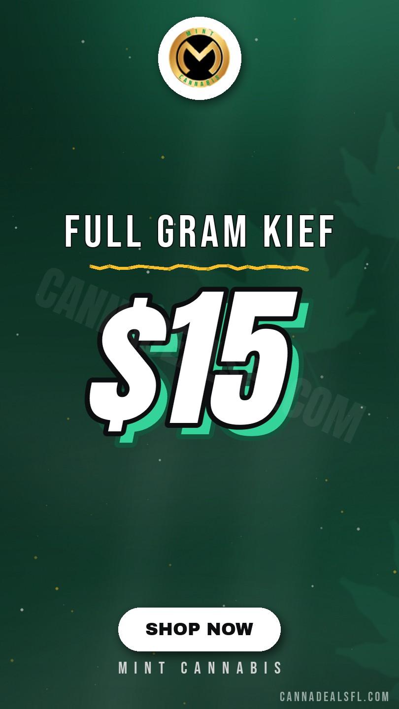 $15 Full Gram Kief - Cannabis deal image