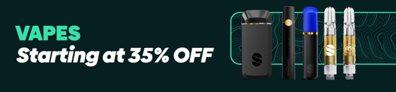 Vapes Starting at 35% Off - Cannabis deal image