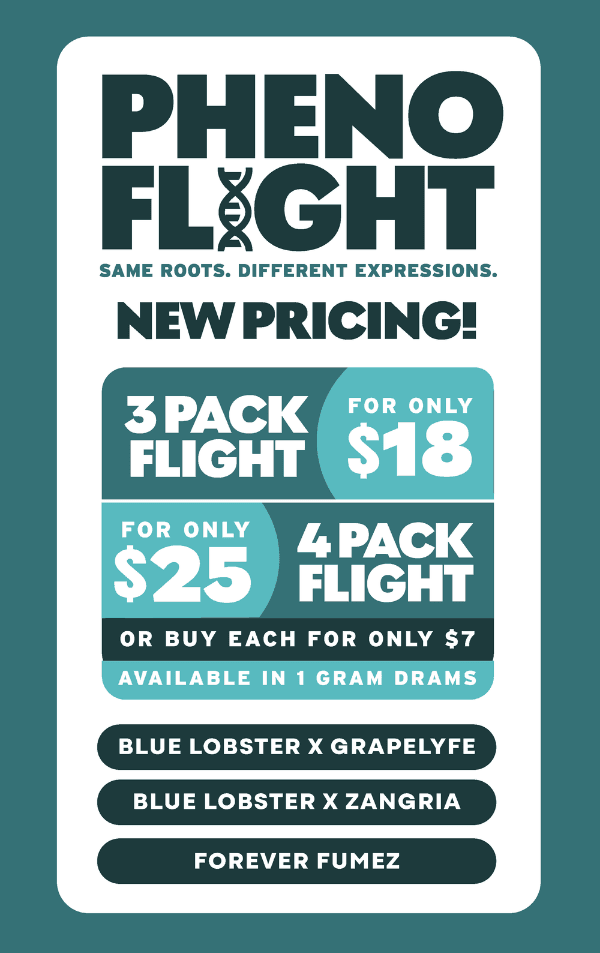New Pricing: 3-Pack $18, 4-Pack $25 - Cannabis deal image