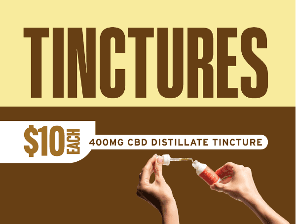 Tinctures On Sale - Cannabis deal image