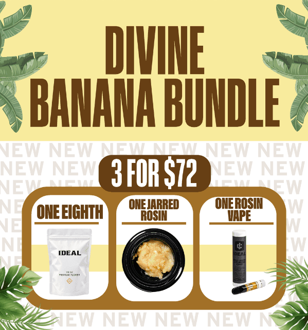 Divine Banana Bundle 3 for $72 - Cannabis deal image