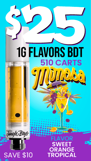 1G Carts for $25 with $10 Savings - Cannabis deal image