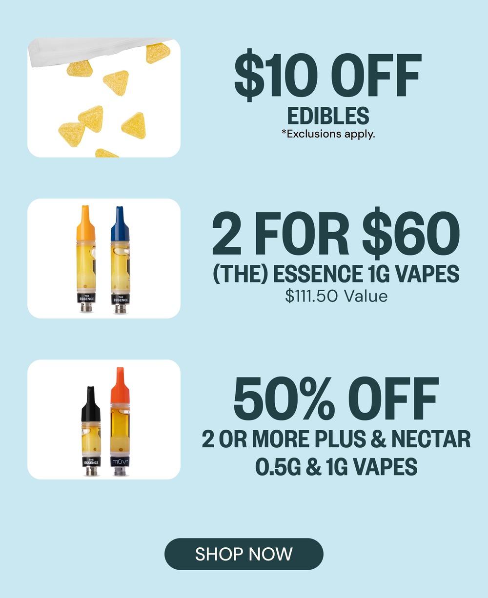 Edibles Discount & Vape Deals - Cannabis deal image