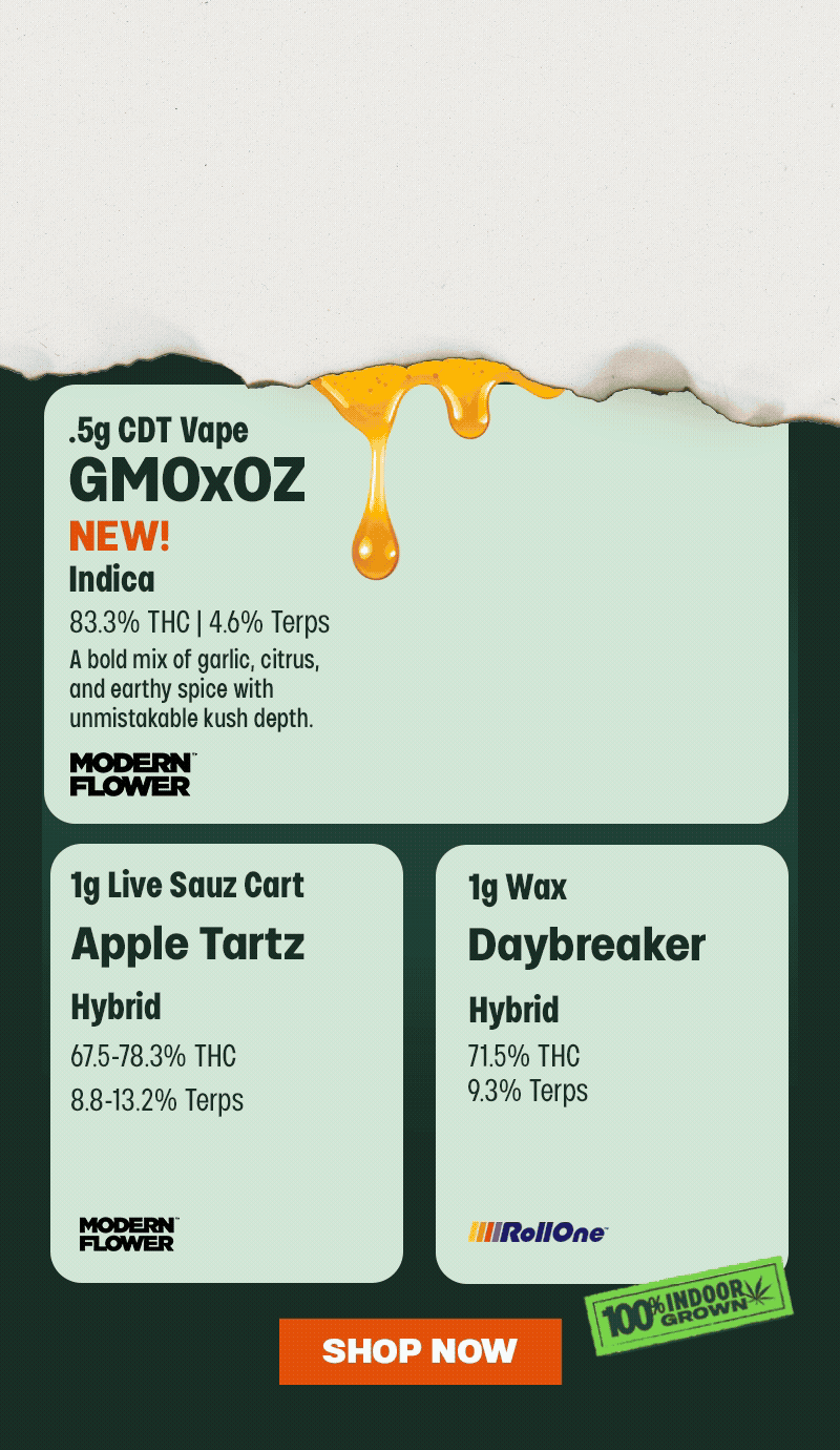 New GMOxOZ Vape & Live Sauz Carts - Cannabis deal image