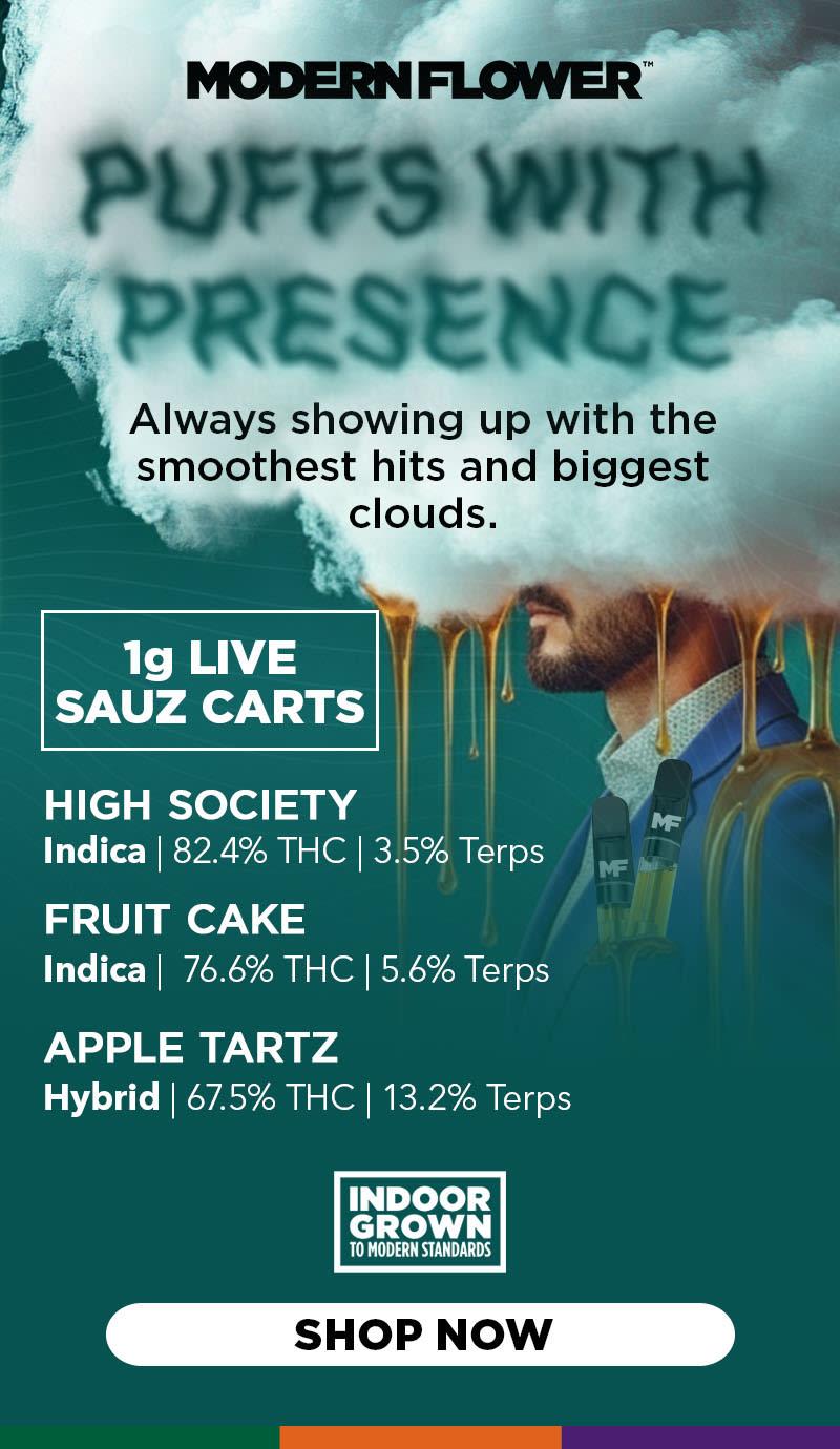 Live Sauce Carts & Indoor Grown Standards - Cannabis deal image