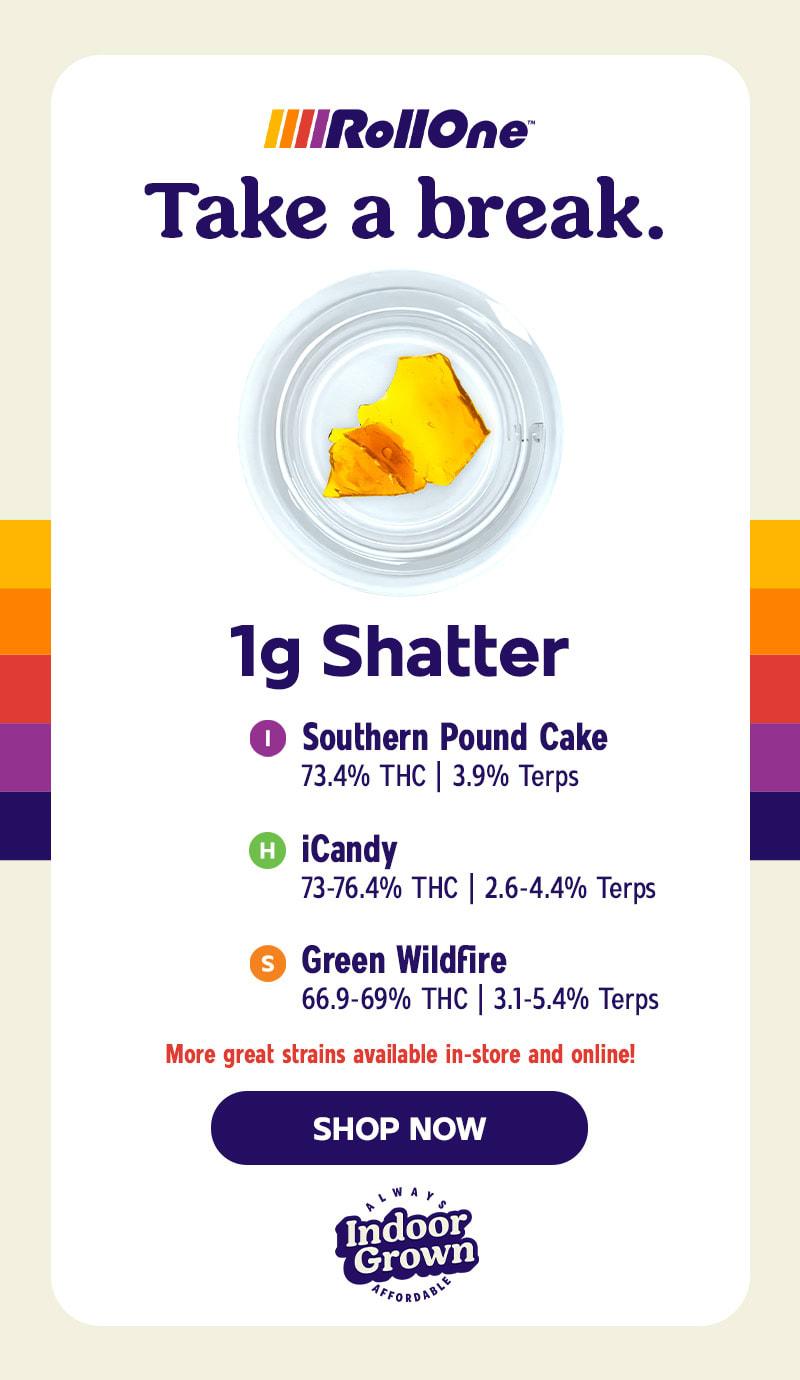 1g Shatter Deals & Indoor Grown - Cannabis deal image