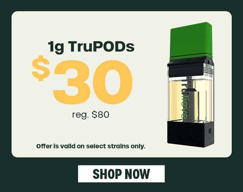 1g TruPODs $30 Special Offer - Cannabis deal image
