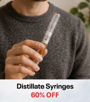 60% Off Distillate Syringes - Cannabis deal image
