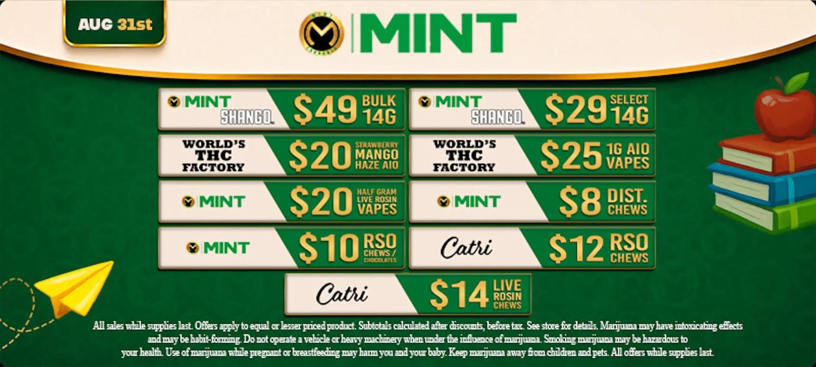 Bulk Flower and Vapes Deals - Cannabis deal image