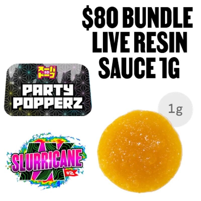 $80 Live Resin Sauce Bundle - Cannabis deal image