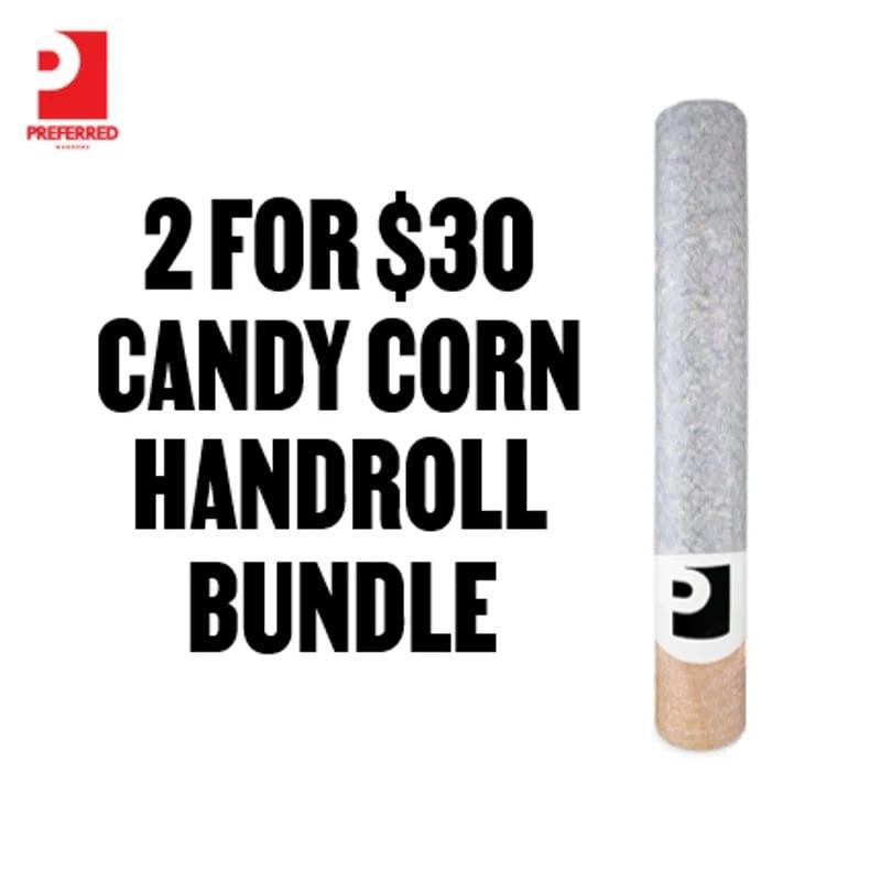 2 for $30 Candy Corn Handroll Bundle - Cannabis deal image