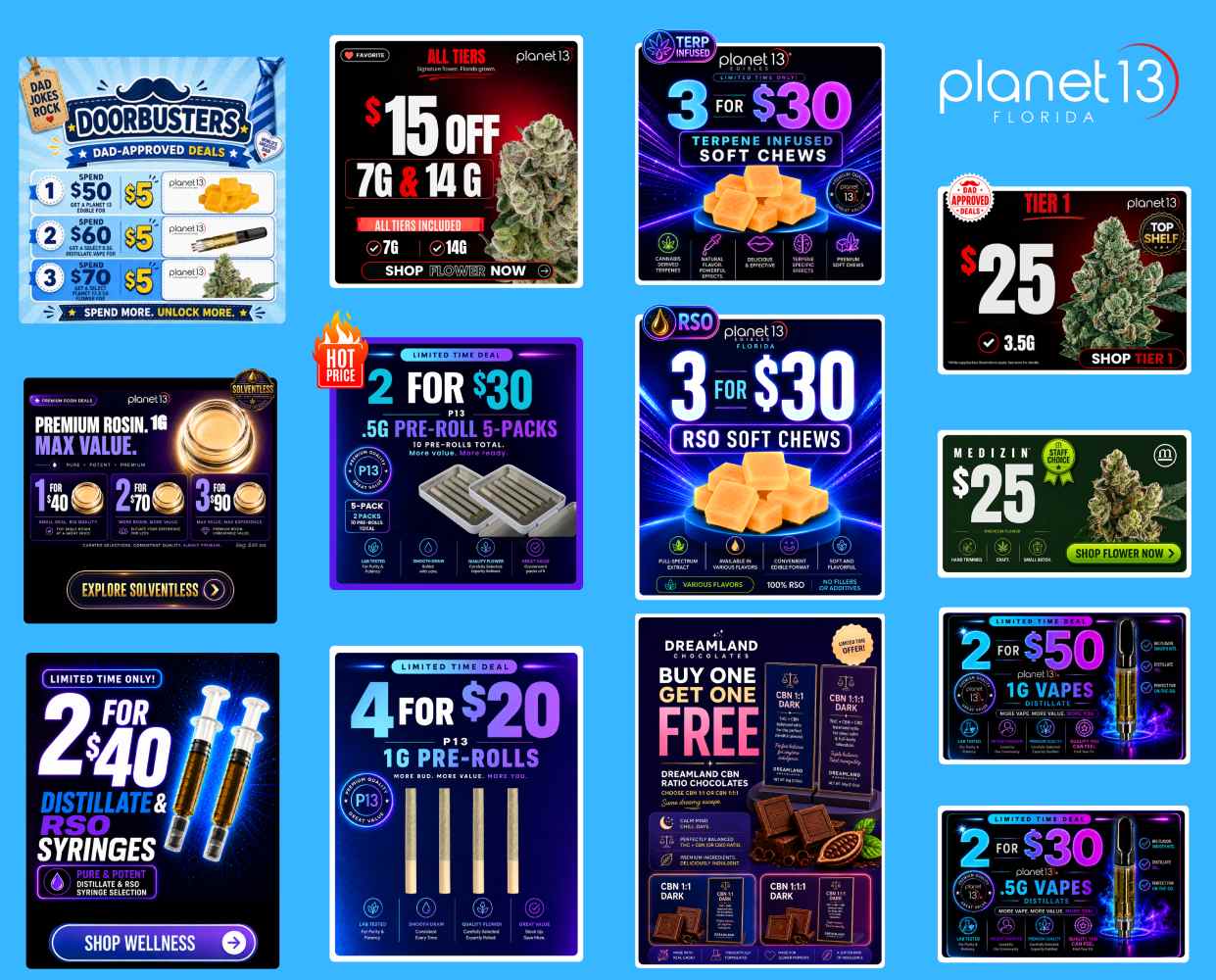 Door Busters, BOGO, and $25 Flower - Cannabis deal image