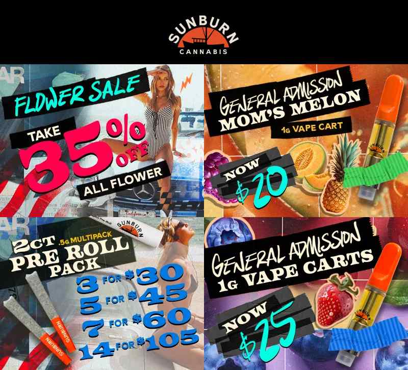 Flower Sale & Vape Cart Deals - Cannabis deal image