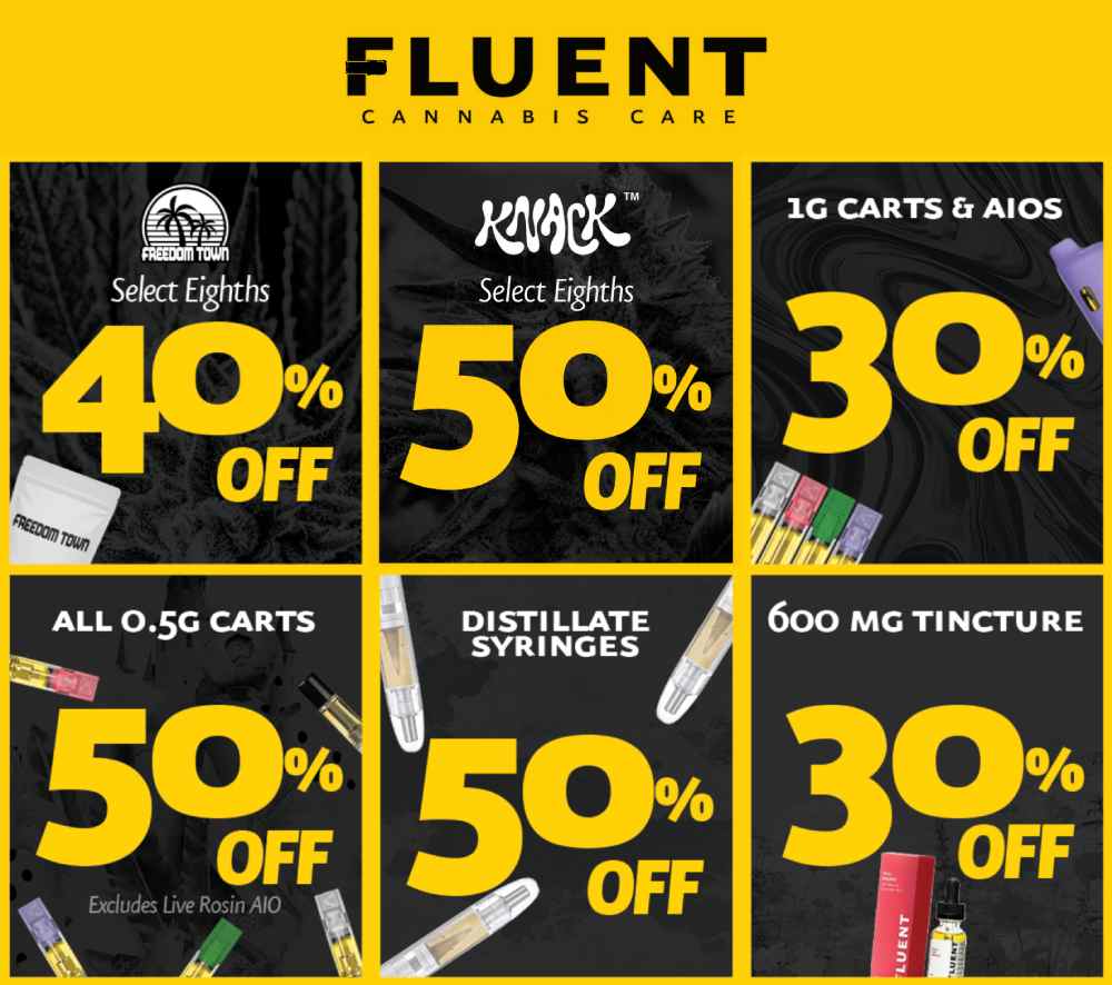 Huge Discounts on Flower, Carts, and More! - Cannabis deal image