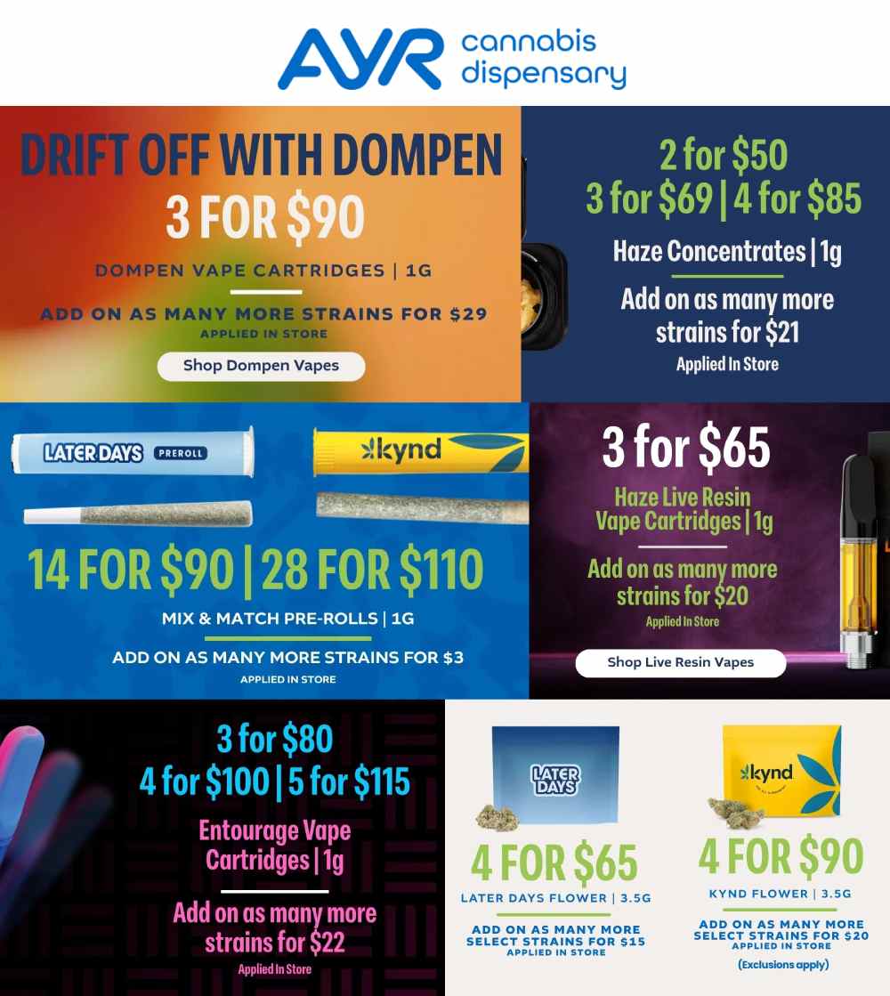 Mix & Match Deals on Vapes, Concentrates & Flower - Cannabis deal image