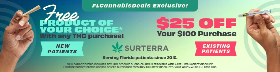 New Patients Free Product & $25 Off - Cannabis deal image
