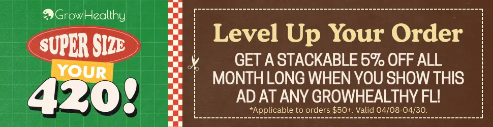 Stackable 5% Off Your Order - Cannabis deal image