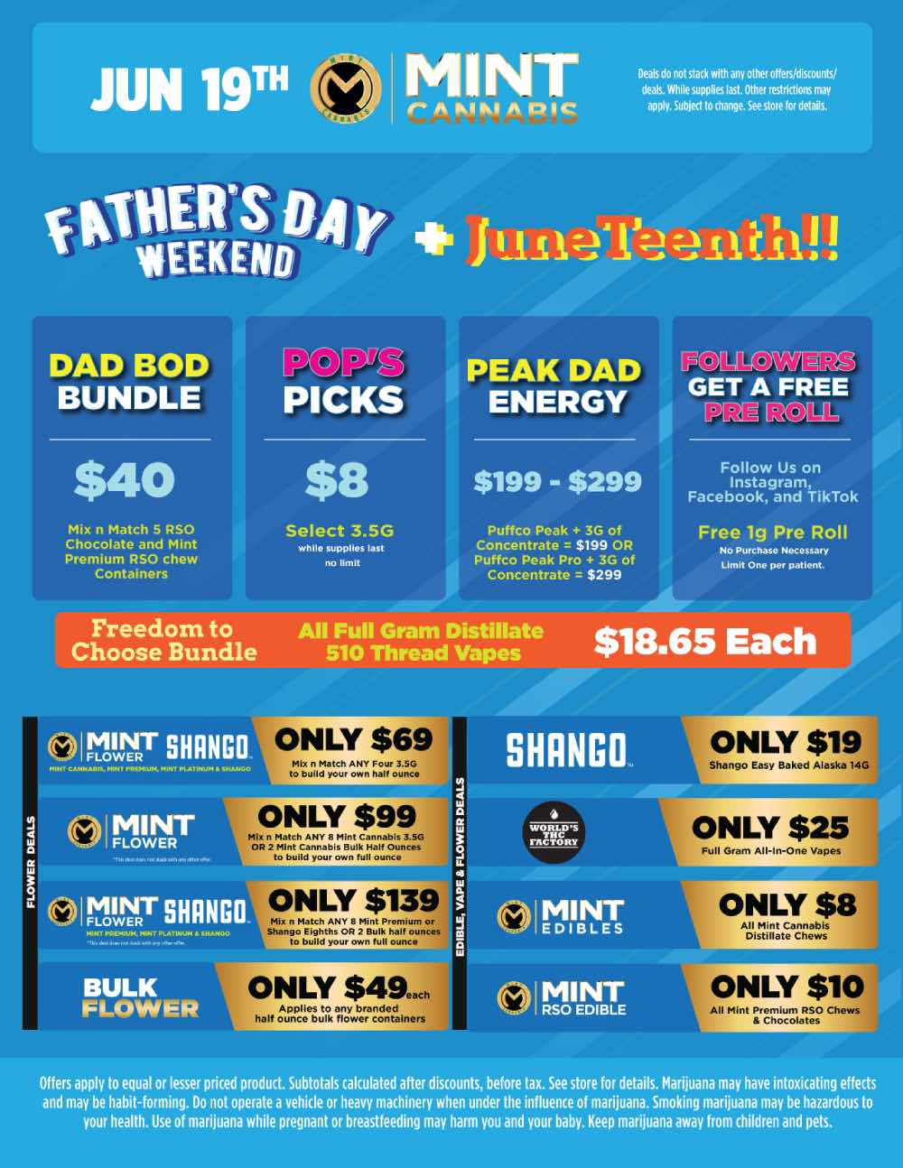 Bundles, Vapes, and Flower Deals - Cannabis deal image
