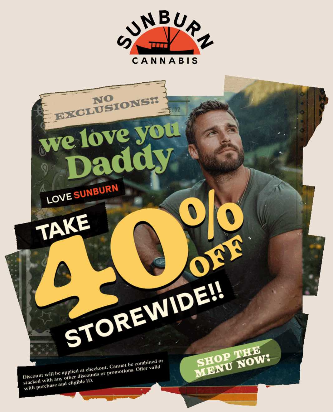40% Off Storewide & No Exclusions - Cannabis deal image