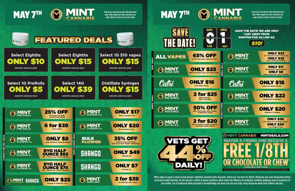 Save Big: BOGO, Percentage Off & Daily Deals - Cannabis deal image