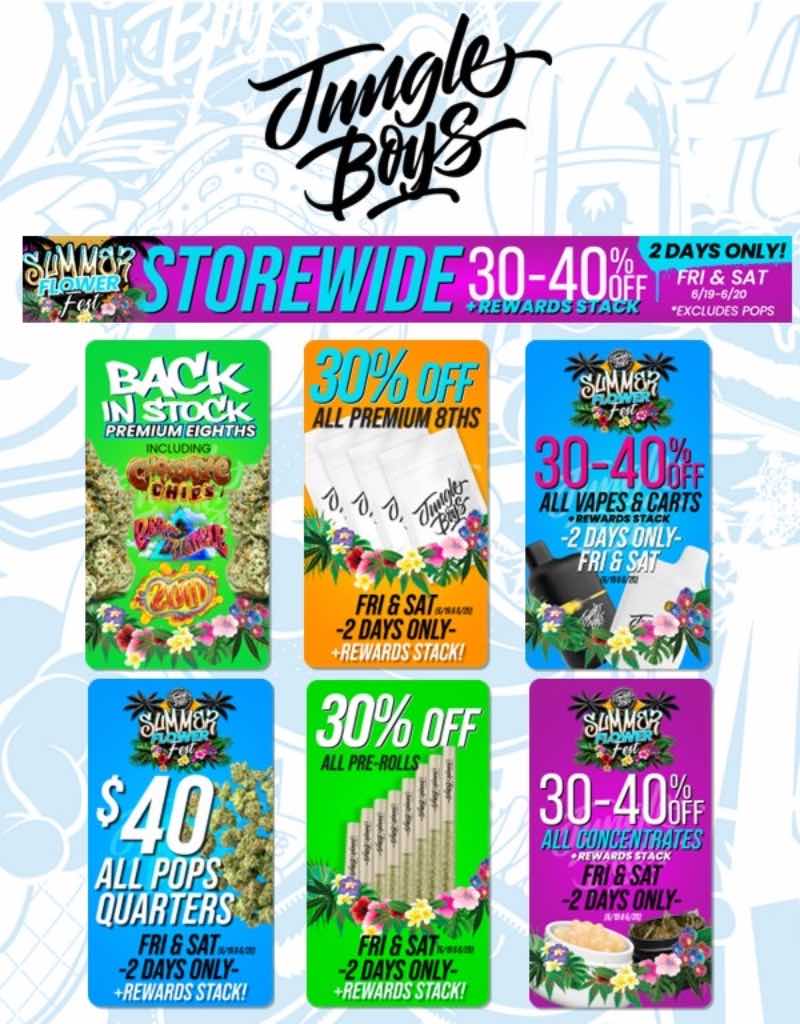 Storewide Deals & Product-Specific Savings - Cannabis deal image