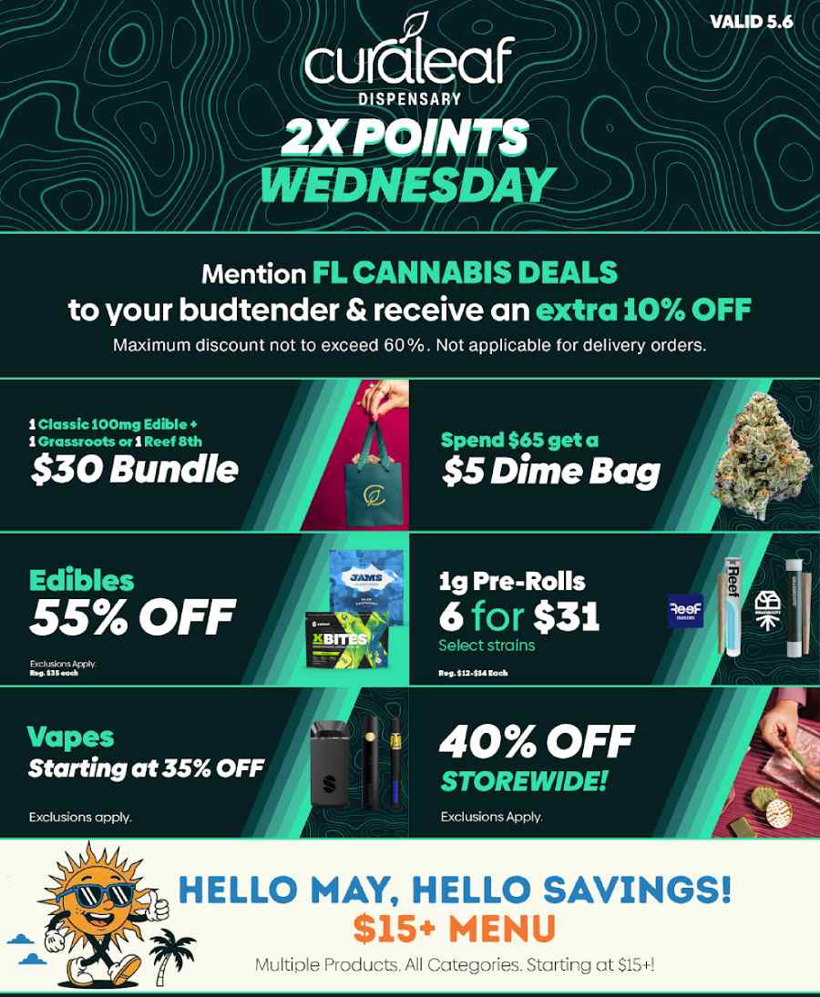 2X POINTS WEDNESDAY & Bundles Galore! - Cannabis deal image