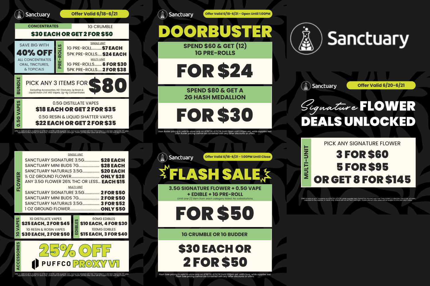 Flower, Vapes, Concentrates & More Deals! - Cannabis deal image