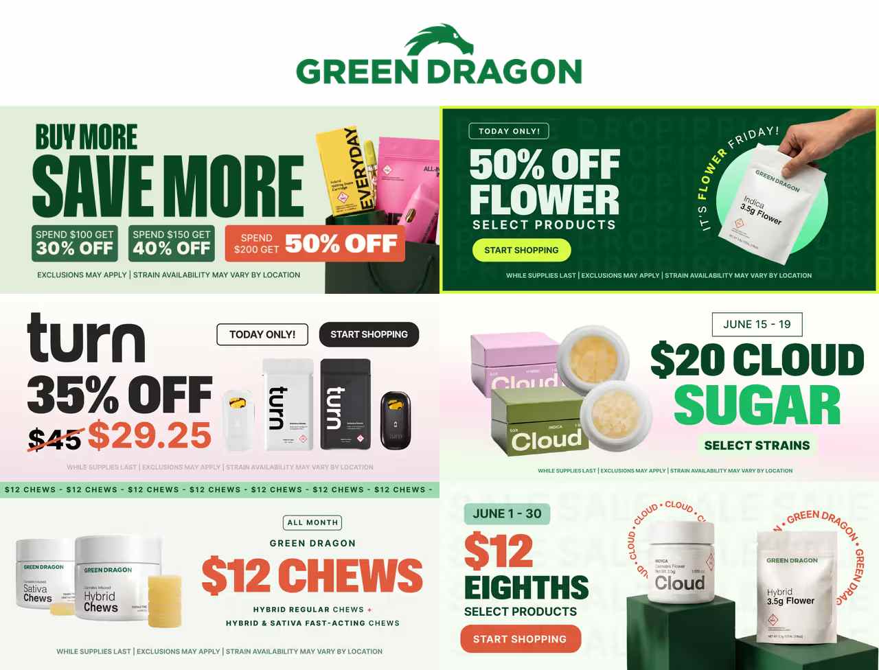 Save Big: 50% Off Flower & More! - Cannabis deal image