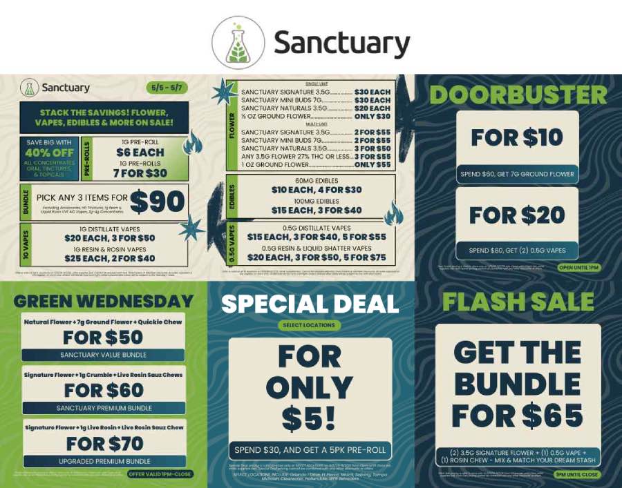 Bundle Deals & Daily Specials Galore! - Cannabis deal image