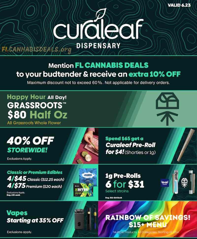 Storewide Savings & Bundle Deals - Cannabis deal image