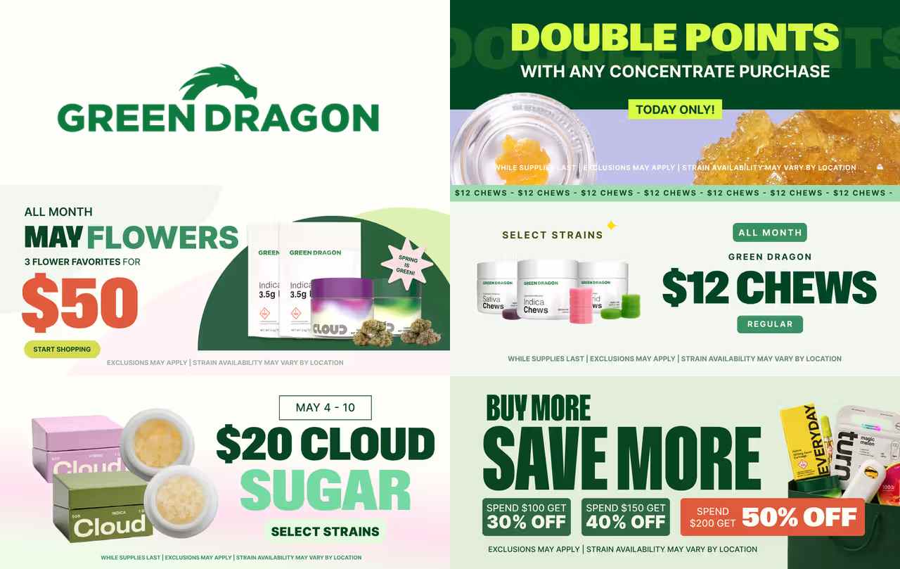 Save Big: Flower, Chews, Concentrates & More! - Cannabis deal image