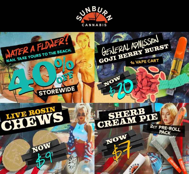 40% Off Storewide & Daily Deals - Cannabis deal image