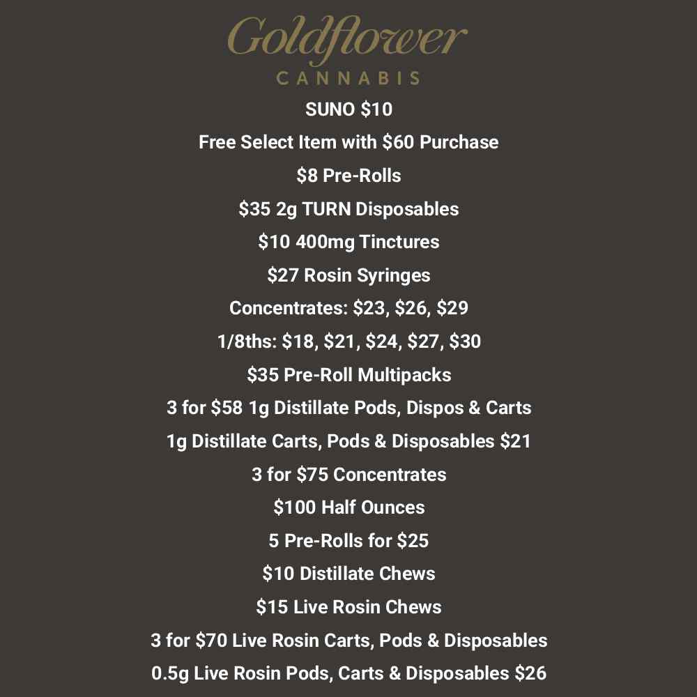 Deals on Flower, Concentrates, Vapes, and Edibles - Cannabis deal image