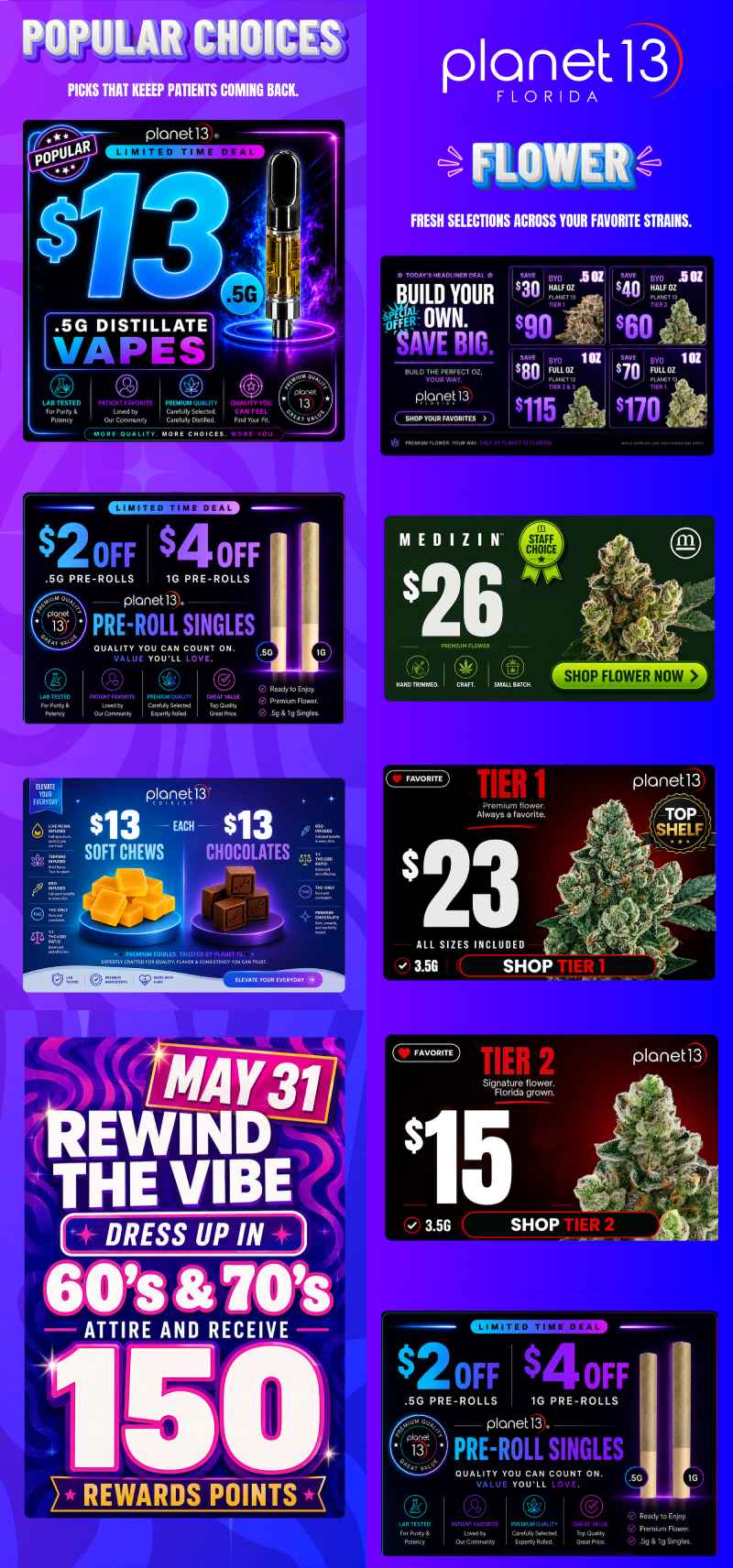 Flower, Vapes, Pre-Rolls & Edibles Deals - Cannabis deal image