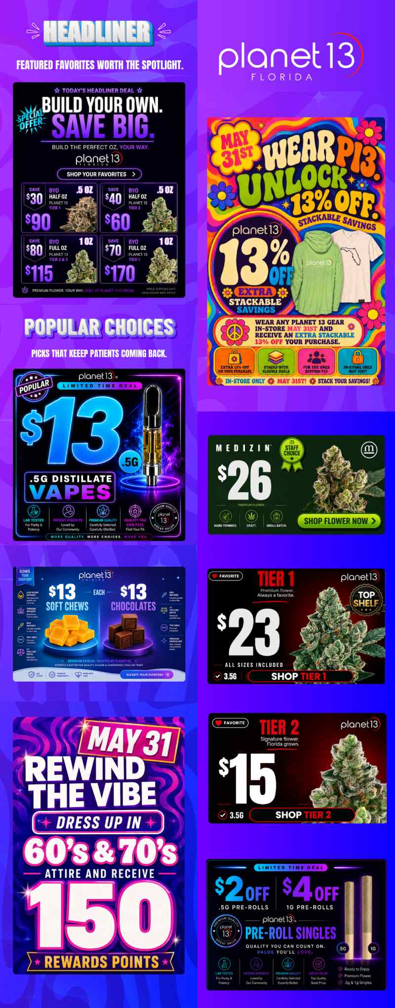 Build Your Own Ounce & Unlock 13% Off - Cannabis deal image